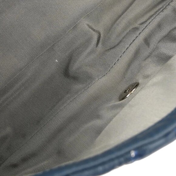 Chanel Blue Nylon Paris-Byzance Tweed On Stitch Flap Bag 145699 - Picture 7 of 10